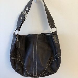 🔥🔥Coach Dark Brown Leather Shoulderbag🔥🔥